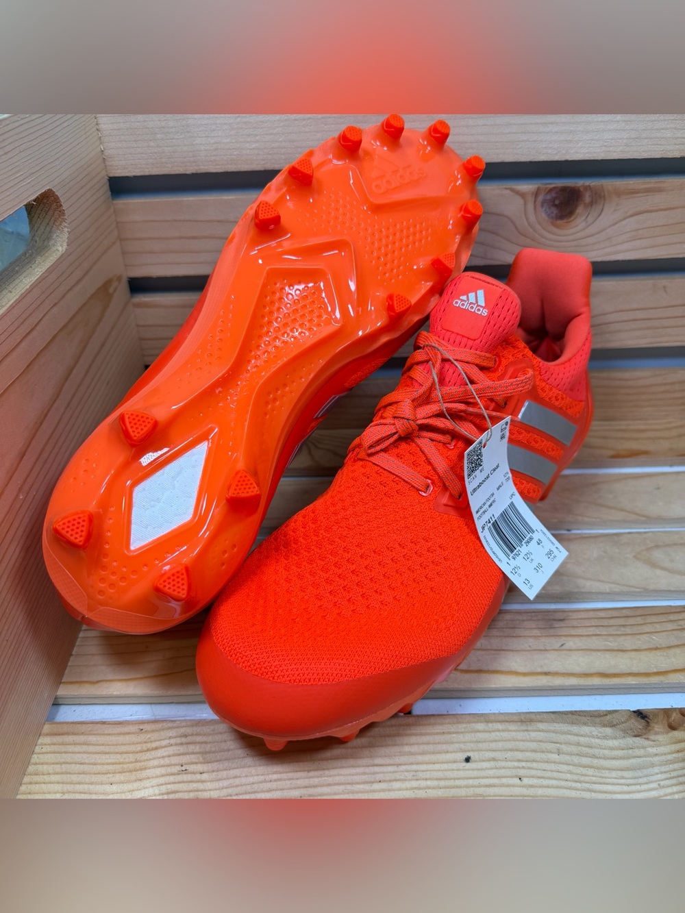 Adidas Ultraboost Football Cleats Boots Athletic Shoes JP7411 Men’s Size 13 NEW